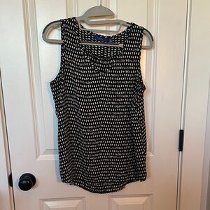 Apt. 9 Black and White Tank Top